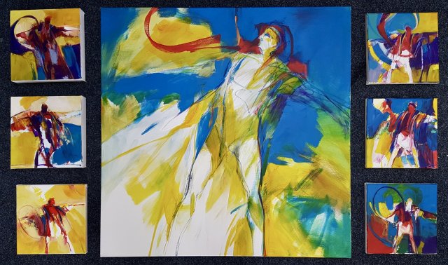 Acryl auf Leinwand 01